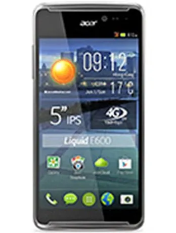 acer liquid e600 - Specifications