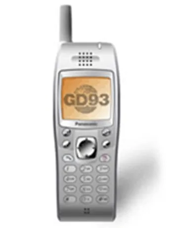 panasonic gd93 - Specifications