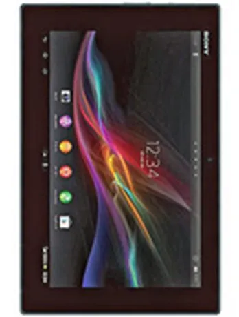 sony xperia tablet z wi-fi - Specifications